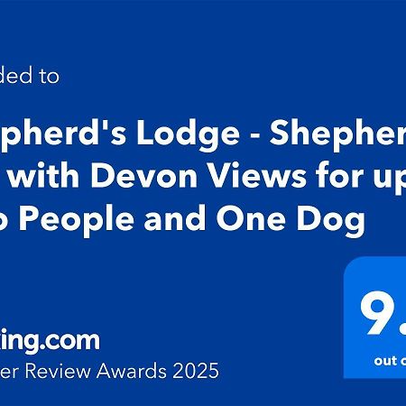 Shepherd'S Lodge - Shepherd'S Hut With Devon Views For Up To Two People And One Smaller Dog Wrangaton エクステリア 写真